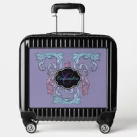 Elegant, Ornate Personalized Vintage Victorian Luggage