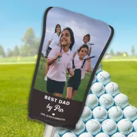Best DAD By PAR Custom Picture Father's Day Golf Head Cover