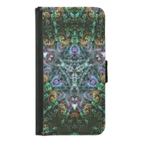 Shamanic DMT Visions Samsung Galaxy S5 Wallet Case