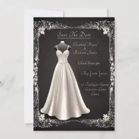 A Day to Remember Wedding Dress Invitation