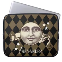 Nostalgic Vintage Steampunk Fantasy  Laptop Sleeve