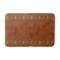 Southwest Canyons Petroglyphs Bathroom Mat