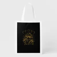 Goblincore Aesthetic Academia Cottagecore Mushroom Grocery Bag