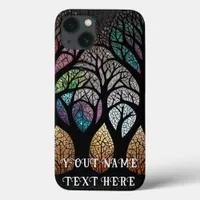 Tree of Life Mosaic Glass iPhone 13 Case