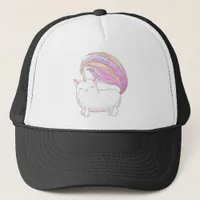 caticorn trucker hat