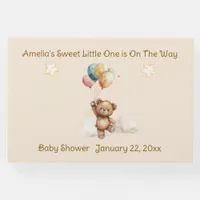 Sweet Little One on the Way Neutral Baby Shower Guest Book