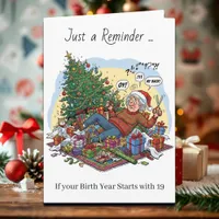 Funny Christmas Card for Boomers & Gen Xers