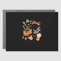 Tis The Season Pumpkin Season, Fall Harvest Autumn Car Magnet