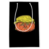 Donald Trumpkin  Pumpking Medium Gift Bag