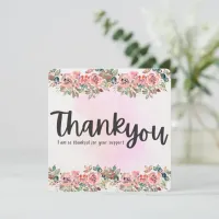 Gratitude Blossoms - Thank You Card