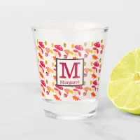 Personalized Fall Shot Glass