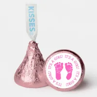 It's a Girl| Pink Footprints Baby Shower Favors