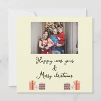 messages for new year christmas holiday card