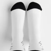 she he they script font socks