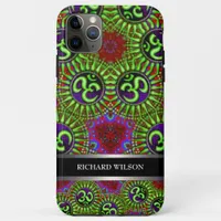 Psychedelic GOA OM Pattern Galaxy S5 iPhone 11 Pro Max Case