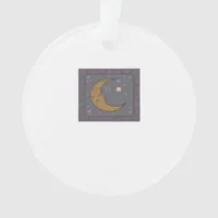 Whimsigoth Moon Classic Ornament