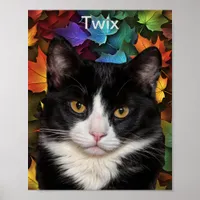 Downloadable and Personalized with your pet photo Poster