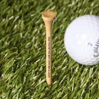 Dad You’re The Best From Child Name Golf Tees