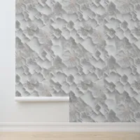 Whimsical Petal Carve Abstract Wallpaper