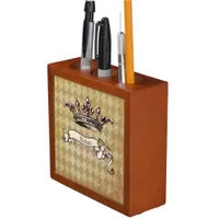 Personalized Royal Decree Desk Organizer