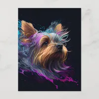 Yorkie Postcard