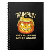 Trumpkin Make Halloween Great Again Funny Pumpkin  Notebook