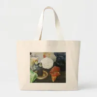 Spirit Animals, Crystals, and Incense Large Tote Bag