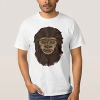 Hand drawn Bigfoot Sasquatch Swamp Ape T-Shirt