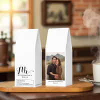 Elegant Mr. Personalized Wedding Roasted Coffee