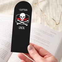 Personalized Jolly Roger (Cutlass)  Bookmarks