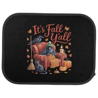 Crow It’s Fall Y’all Pumpkins Fall Autumn Hallowee Car Floor Mat