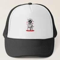 Till Death Do Us Part – Haunting Wedding Slogan Trucker Hat