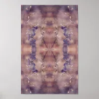 Delphinium Delight Poster