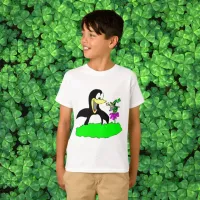 Penguin and Leprechaun Kids T-Shirt