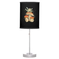 Cute Cottagecore Aesthetic Mushroom Frog Goblincor Table Lamp