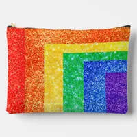 Pride LGBTQA+ rainbow Accessory Pouch