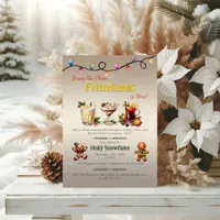 Friendsmas Party Invitation – Fun & Festive