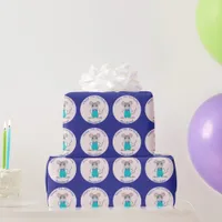 Cute and elegant little mouse custom Birthday Wrapping Paper