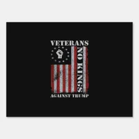 Military Veterans Protest Flag Patriotic Freedom Sign