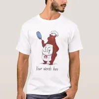 Cute cooks Chef Bear tee – Cooking Enthusiast