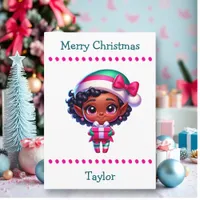 Cute Merry Christmas Child's | Word Search Inside Holiday Card