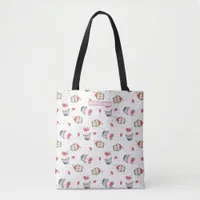 Cupcake Monogram Tote Bag – Sweet Pink Personalize
