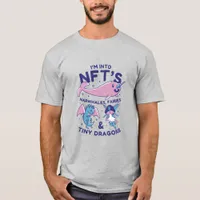 Funny NFTs Narwhale, Fairy, Tiny Dragons T-shirt