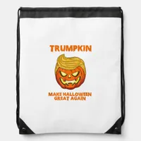 Trumpkin Usa Make Halloween Great Again Funny Drawstring Bag