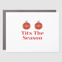 Tis The Season Casual Simple Car Magnet
