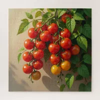 Tomato Plant Gardening Themed Summer Vibes Jigsaw Puzzle