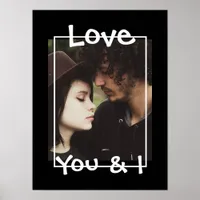 Personalize this "Love" Poster with Your Picture