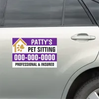 12” x 18” Pet Sitting Car Magnet