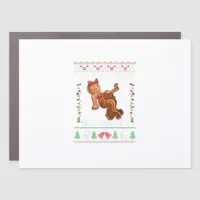 Tis The Season To Be Naughty Christmas  Car Magnet