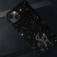 Customizable Stellar Monogram iPhone 13 Case